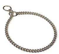 Zgarda dresaj zala scurta Sprenger, crom, rezistenta, 3 mm x 55 cm