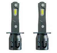 Set 2 becuri auto LED mini H1 K13 model 3570 de 150W 19000 lumeni 6000k