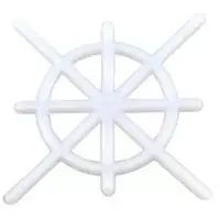 Presatoare din Plastic pentru Borcane, Diametru 11 cm, 10 Bucati