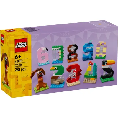 LEGO® Iconic - Numere de zi de nastere (40807)