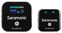 Broșe wireless și receptor cu două canale Saramonic - BLINK 900 S1,negru