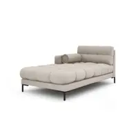 Șezlong bej (cu colț pe partea dreaptă) Bali – Cosmopolitan Design