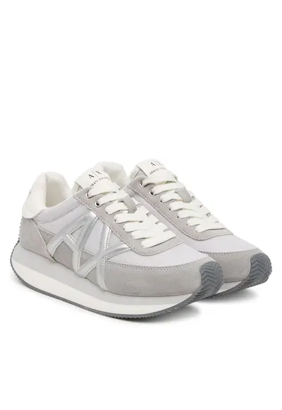Adidasi sport XW002151 AF19396 MZ2 - gri/argintiu