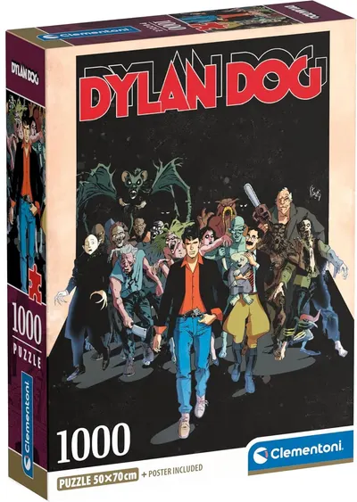 Puzzle Clementoni din 1000 piese - Dylan Dog, opțiunea 2