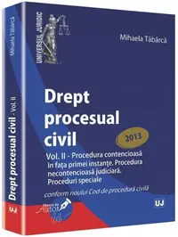 Drept procesual civil. Vol. II