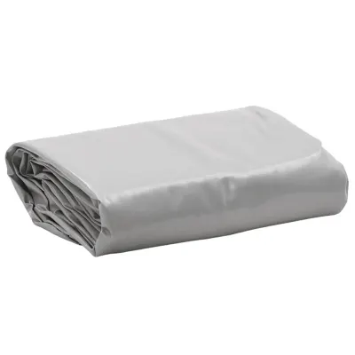 vidaXL Prelată, gri, 5x7 m, 650 g/m²