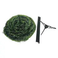 Brad artificial de Craciun pliabil Novokids Pop-up Tree Verde cu ace lungi, Inaltime 120 cm, Suport inclus, Pom de Craciun