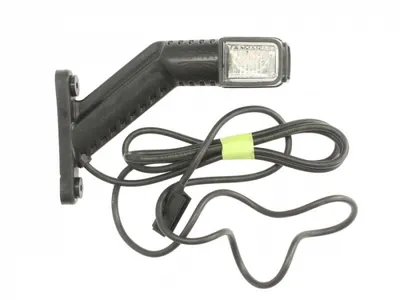 Lumina delimitare dreapta; SUPERPOINT IV, portocaliu rosu alb, LED lungime cablu 2000mm, pe bratul lung, 12 24V (conector: CLICK-IN, SUPERPOINT IV)