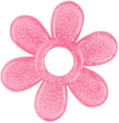 Babyono jucărie răcoritoare pentru dentiție - Daisy, roz