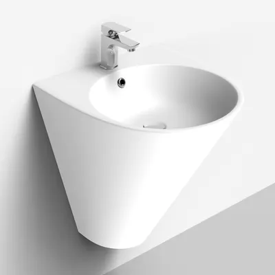 Lavoar baie suspendat Celesta Egea 48x58x52 5 cm alb mat