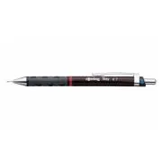 Creion mecanic Rotring Tikky III Original, corp plastic si vanf metalic 0. 7mm, bordeaux, RO502107