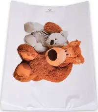 Salteluță moale de înfășat Cangaroo -Plush bears, 44 х 67 cm
