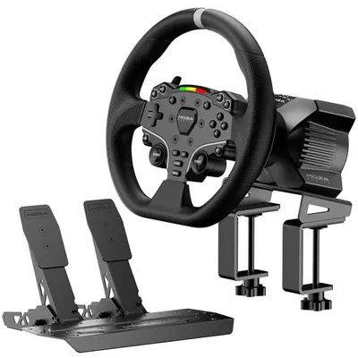 Volan cu pedale MOZA - R3, PC, negru