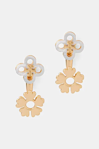 Tory Burch cercei pentru femei din alamă sidef ForgetMe