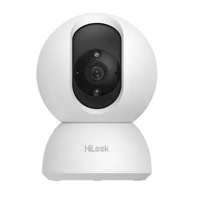 Camera supraveghere wireless IP WiFi interior PT Hikvision HiLook IPC-P220-D/W(W), 2 MP, 4 mm, IR 10 m, microfon si difuzor, slot card, vizualizare de pe telefon, detectie miscare