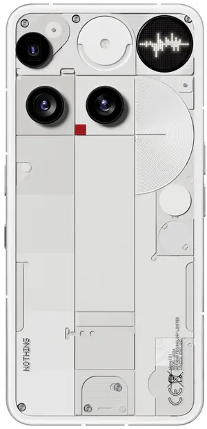 Smartphone Nothing - Phone 3 5G, 6.67'', 12GB/256GB, alb