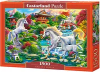 Puzzle Castorland din 1500 de piese - Grădina unicornilor