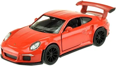 Toi Toys Welly Metal Car Porsche GT 3, rosu