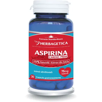 Aspirina Naturala Cardio Prim 30cps