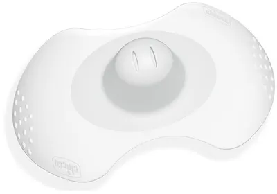Protectoare din silicon pentru mameloane Chicco, S-M, 2 buc.