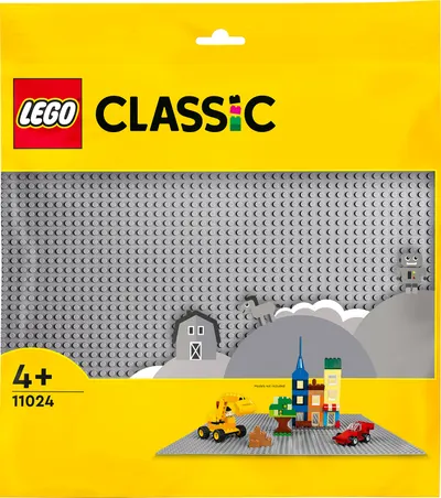 Constructor LEGO Classic - Placa de baza, gri (11024)