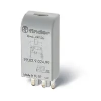 Module pentru socluri din seriile 90/92/94/95/96/97 - LED + Varistor, 110...230 V C.A./C.C., Modul de indicare și protecție