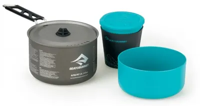 Set de tacâmuri Sea to Summit - Alpha Set, 1.1 l, gri