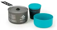 Set de tacâmuri Sea to Summit - Alpha Set, 1.1 l, gri