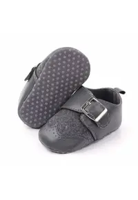 Pantofi Cu Catarama - Elegant - Piele ecologica - Baieti - Gri - Gri