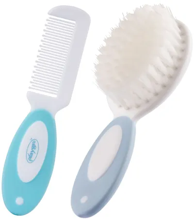 Set de perie și pieptene Playgro - Gentle Touch
