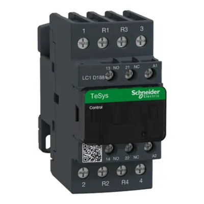 Contactor, TeSys Deca, 4P(2NO+2NC), AC-1, <=440V, 32A, bobina 240V AC 50/60Hz, terminal cu clema cu surub