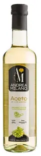 Oțet alb bio din vin, 6%, 500 ml, Andrea Milano