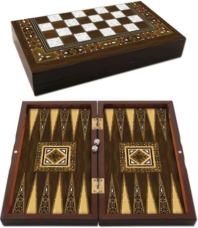 Joc de table mică Antic Mosaic