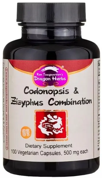 Codonopsis & Zizyphus Combination, 100 capsule, Dragon Herbs