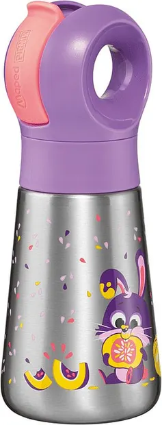 Sticlă de apă Maped Picnik Miniz - Rabbit, 350 ml