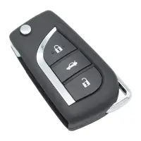 Carcasa cheie tip briceag Techstar 3 butoane compatibila Toyota Prius – cu lama VA2