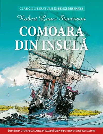 Comoara din insulă. Clasicii literaturii în benzi desenate