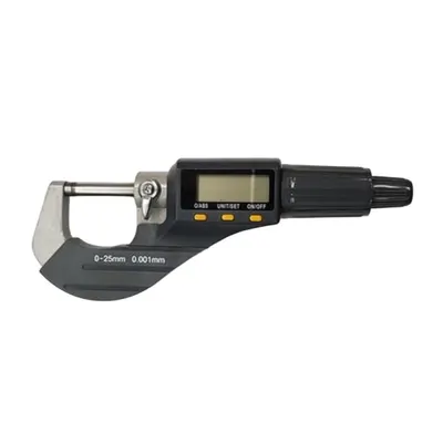 Micrometru, 0 - 25 mm, Metal, Zilan