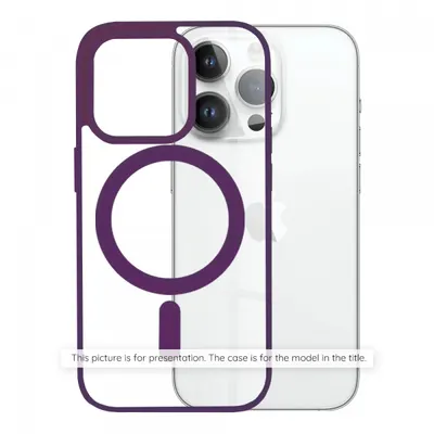 Husa MagSafe pentru Apple iPhone 17, Techsuit, Pro, Mov