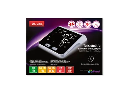 Dr. Life Tensiometru automat de brat cu voce RAK298