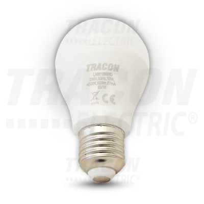 Sursa LED, forma sferica, cu reglarea fluxului luminos LAD6010NW 230 V, 50 Hz, 10 W, 4000 K, E27, 800 lm, 250°, A60, EEI=A+