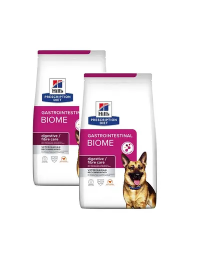 HILL'S Prescription Diet Canine GI Biome hrana caini cu boli digestive 20 kg (2x10 kg)