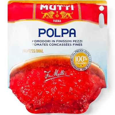 Pulpa Rosii Taiate Fin Mutti 5kg