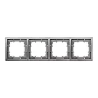 Ramă, Style, platină metalică, 4 module