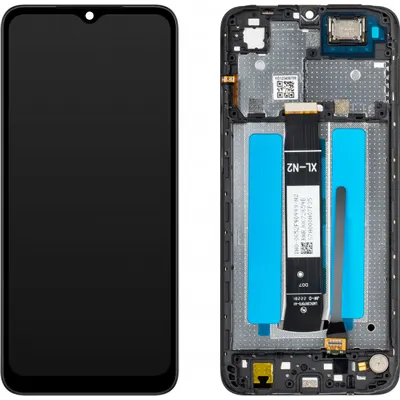 Display cu Touchscreen MP compatibil cu Xiaomi Redmi A1 / A1+ / A2 / A2+, cu Rama, Negru