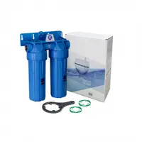 Sistem de filtrare Duplex 10 in 2 etape Aquafilter FHPRNxx-B-TWIN