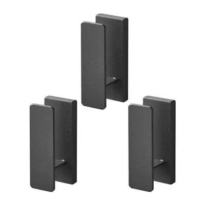 Cârlige negre 3 buc. de montat pe perete din metal Tower – YAMAZAKI