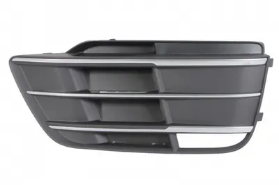 Element bara fata dreapta (cu orificii senzori parcare, plastic, negru lucios gri, S-LINE) potrivit AUDI Q5 FYT 11.20