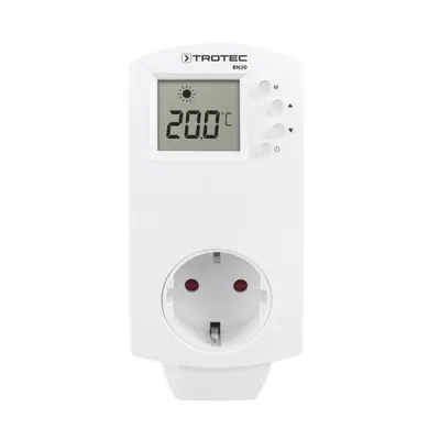 Priza termostat Trotec BN30, Reglare temperatura, Functie de deconectare, Display citibil