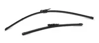 Set stergatoare parbriz VALEO SILENCIO X.TRM FLAT BLADE SET 574375, lungime 650 mm, 400 mm, fara carcasa, cu spoiler